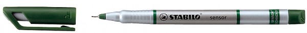 STABILO Fineliner sensor, Strichstärke: 0,3 mm, grün