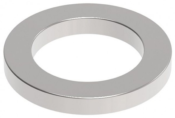 MAUL Neodym-Ringmagnet, Durchmesser: 12 mm, nickel