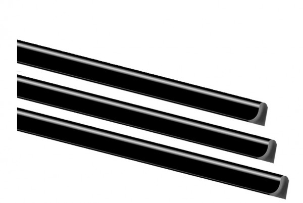 EXACOMPTA Klemmschiene Serodo, A4, 12 mm, schwarz